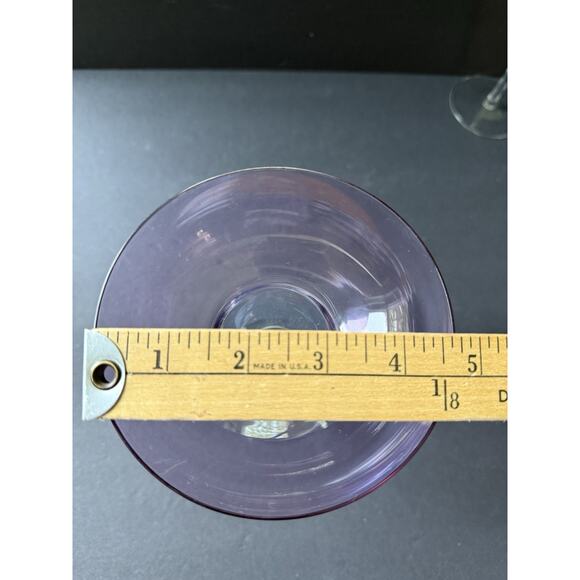 Cirlceware Design Made In Romania Ombre Margarita Glasses Set (4) Cocktail - Picture 7 of 8